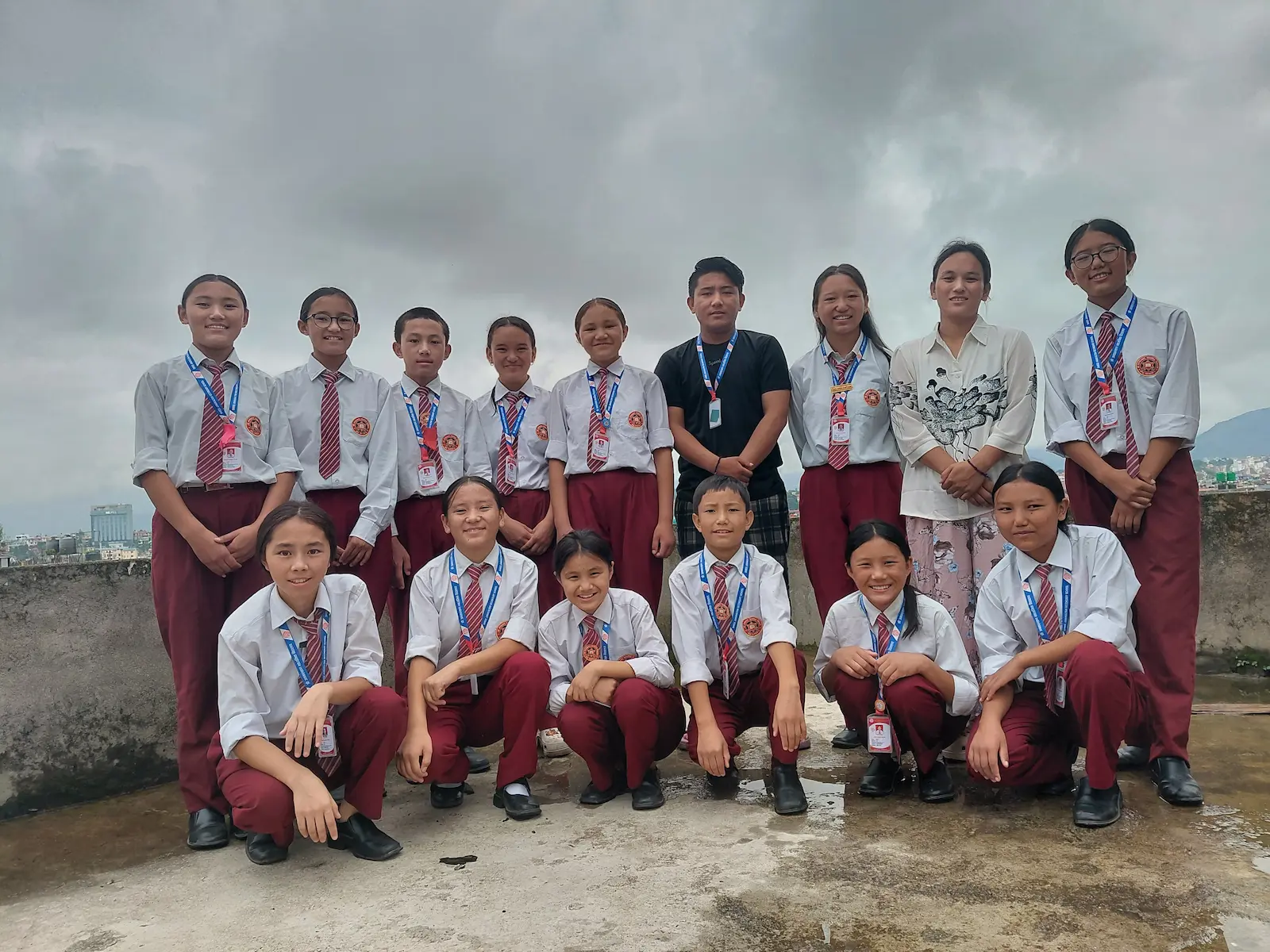 Students of Nyisal Hostel